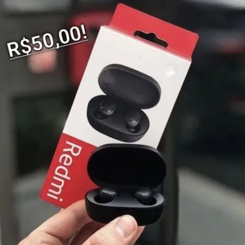 FONE DE OUVIDO REDMI SEM FIO BLUETOOTH.