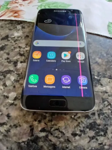 Vendo celular Samsung S7 edge usado -novo