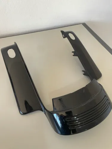 Acabamento Traseiro Detalh Harley Street Glide Touring 11-13 Preto