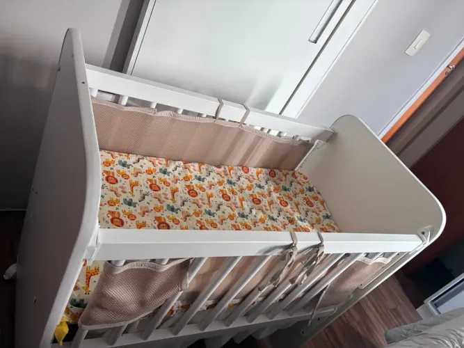 Mini berço e acessórios (Motivo Mudança)
