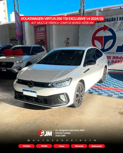 Volkswagen Virtus Exclusive 250tsi 1.4 Flex 16V AUT 2025
