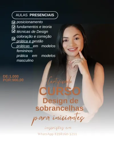 Design de sobrancelhas