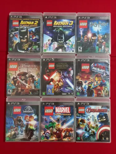 Jogos Lego ps3 - R$ 40,00 qualquer jogo da foto !!