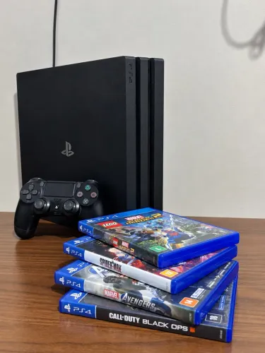 ps4 pro com jogos