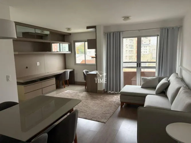 Locação Apartamento mobiliado no Cabral Country Village, 74,55 m², 2 quartos e 1 vaga cob