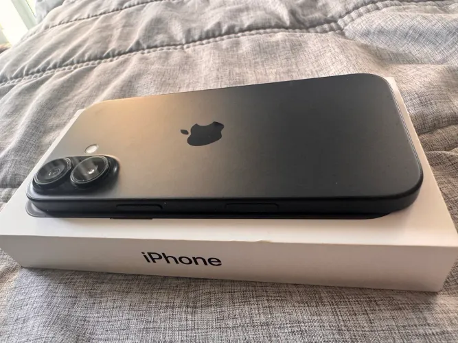 iPhone 16 preto - 128gb