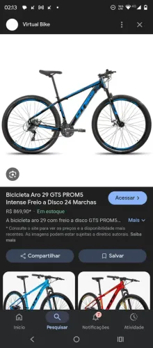 Bicicleta aro 29 xx