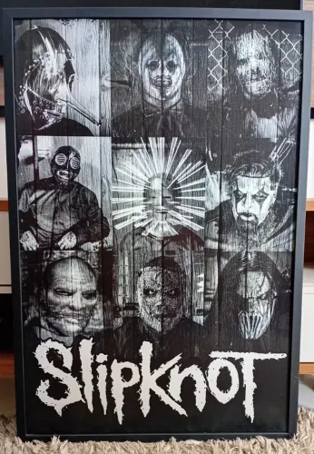 Quadro Slipknot 90x60cm