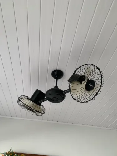Ventilador duplo de teto