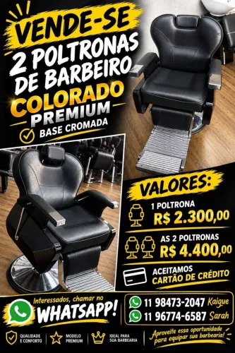 Poltrona de barbeiro