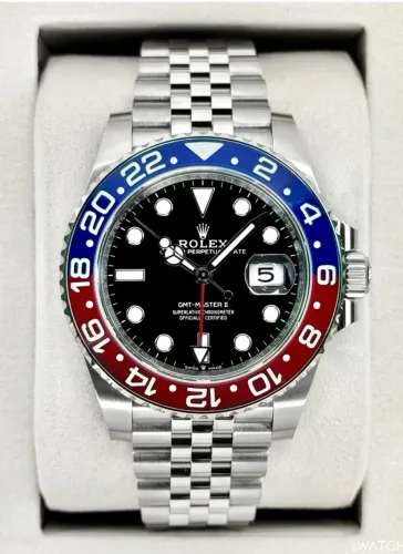 Relógio GMT Master II Pepsi Automático  super premium 