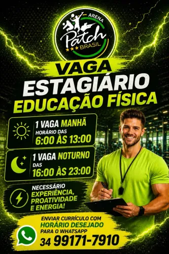 Vaga Estágio Educação Física
