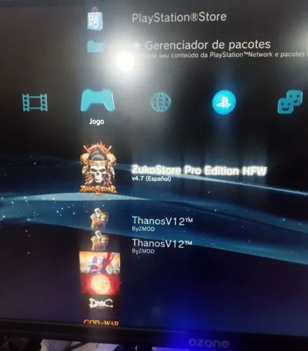 Playstation 3 750gb desbloqueado hen
