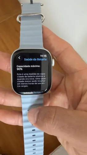 Apple Watch Original com Caixa + Bateria 90%<br>Outras opç