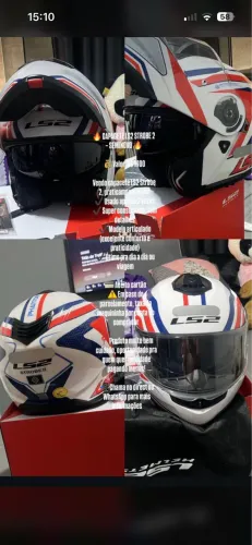 Capacete strobe II Phantom