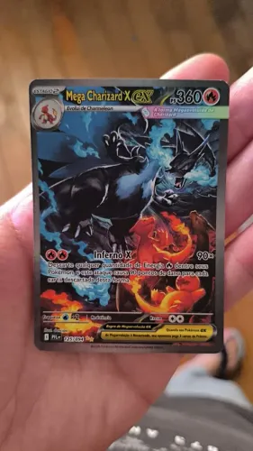 Carta Pokémon Mega Charizard X Ex copag