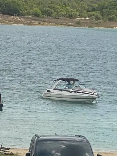 Vendo/troco Lanha Evolution cabinada 