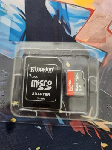 Cartão de Memoria Sandisk 512