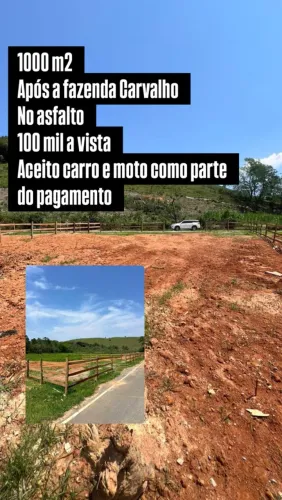 Terreno 1000m2 Xerém perfeito para chácara e sítio em.