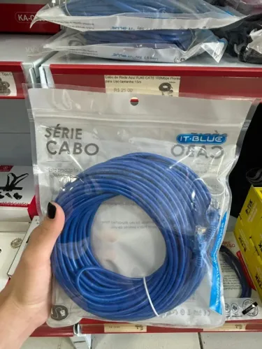 Cabo de Rede CAT5 com 15 metros