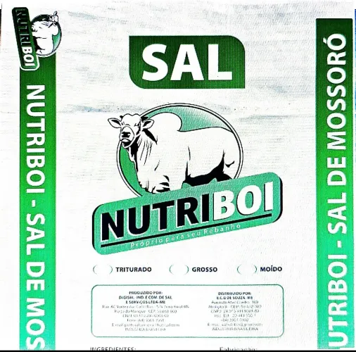 Sal Boiadeiro (25 kg) Tipo exportação (Promoção)