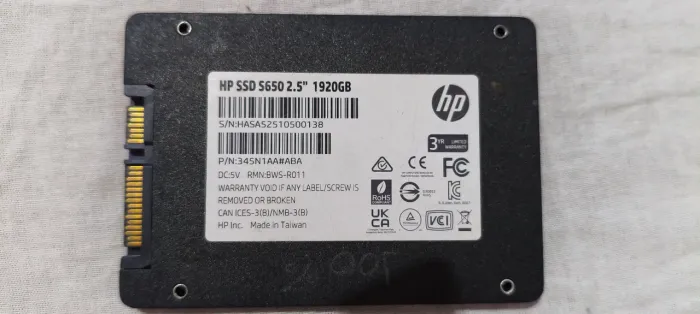 SSD HP de 2tb