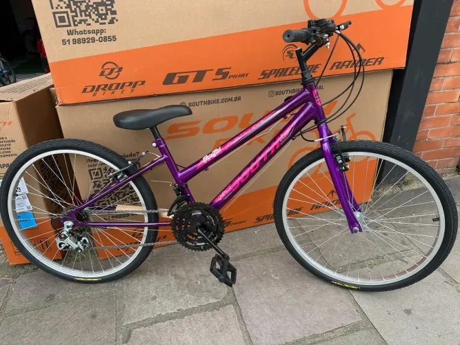 Bicicletas aro 24 com marchas novas 