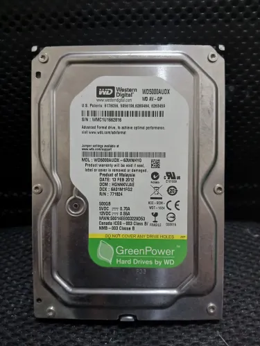 Vendo HD SATA 500GB