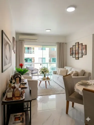 Apartamento River Park-  com   quartos sendo 1 suíte com closet - Elevador 