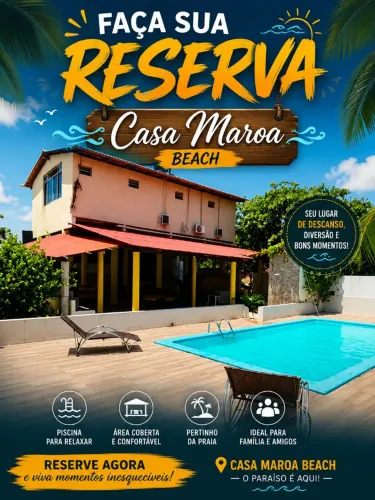 Casa de Praia Batoque (AQUIRAZ) Final de Semana (SEX A DOM)
