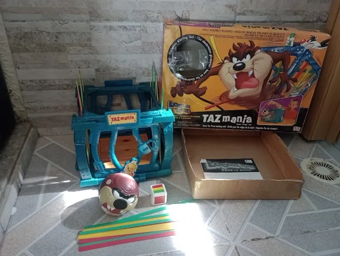 Jogo taz mania looney tunes da mattel completo