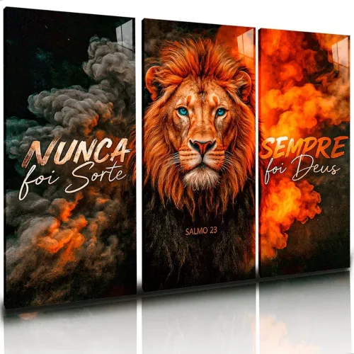 Kit 3 quadros decorativos 90x50