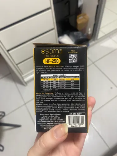 Filtro para aquário peixes novo