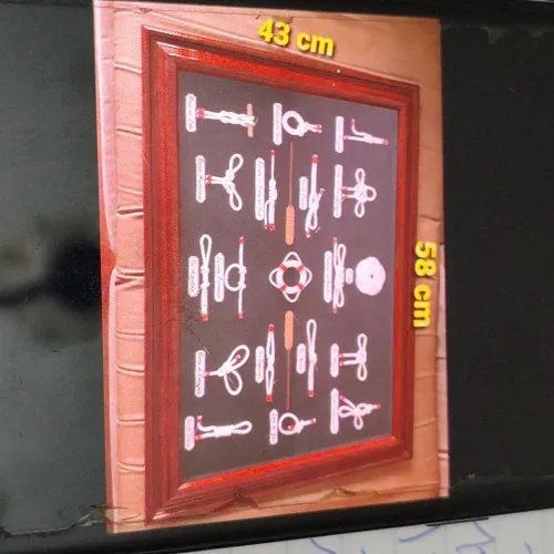Quadro com nós marítimos