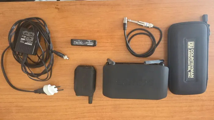 Mic facial Countryman + transmissor Shure