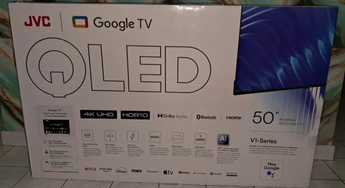 Televisor Jvc Qled 4kuhd De 50?