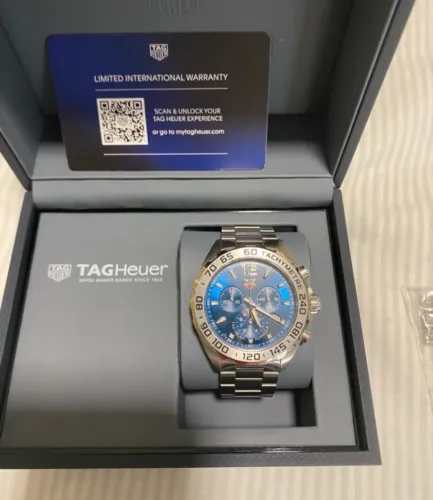 Relógio cronógrafo Tag Heuer fórmula 1