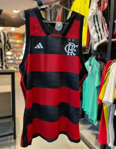 Regata de Basquete Original Flamengo Adidas I 2023/24