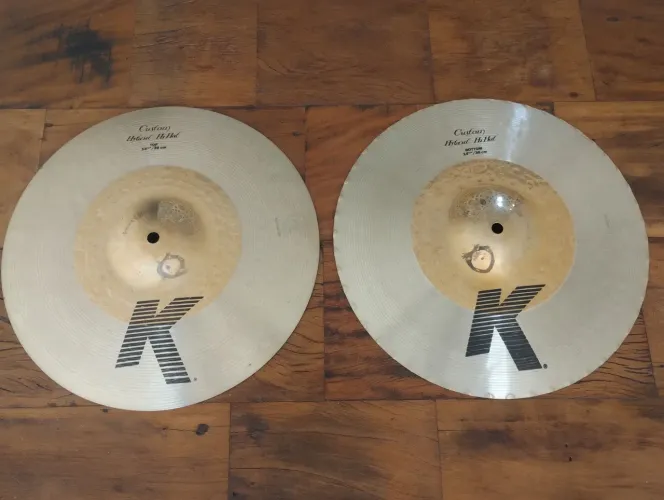 Zildjian K Custom Hybrid hi hat 14