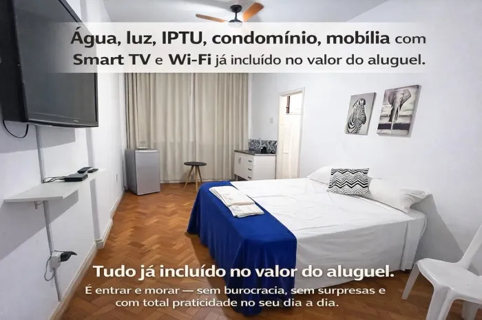 ALUGO APARTAMENTOS MOBILIADAOS  NO CENTRO DE VOLTA REDONDA - MORADIA SEM BUROCRACIA 