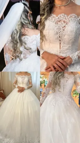 Vestido de noiva - ateliê Dayara Oliveira 