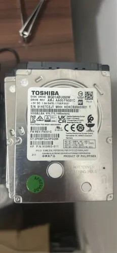 Hds 500gb Note Toshiba com senha