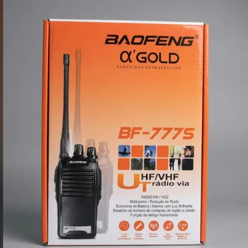 kit com dois Rádio comunicador 