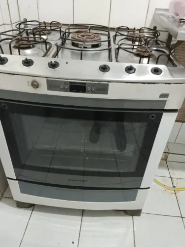 Fogão pra doação está pegando tudo