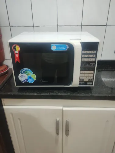 Microondas middeia 31 litros funcionando perfeitamente teste na hora 127v.