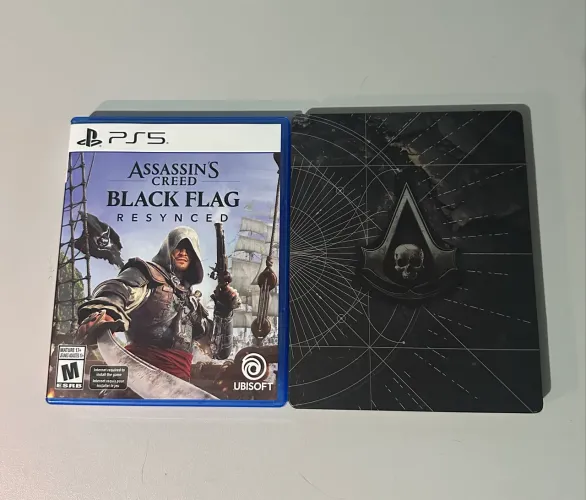 Assassin's Creed Black Flag Resynced PS5 + Steelbook Exclusivo