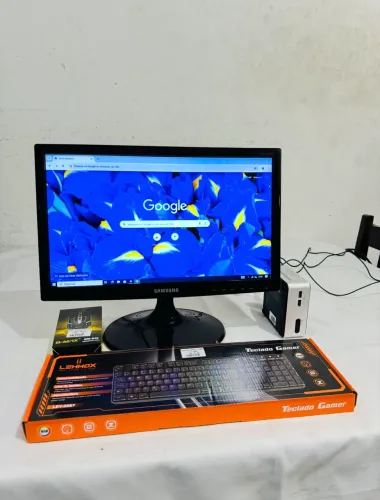 Computador Mini PC i5 monitor Windows 10 Wi-Fi 