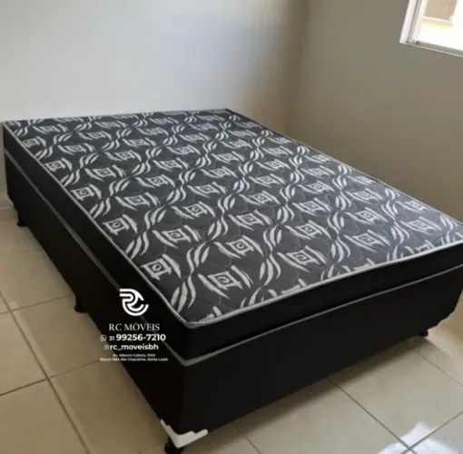 Cama Box Casal com Colchão D33 - OrthoBox Promoção