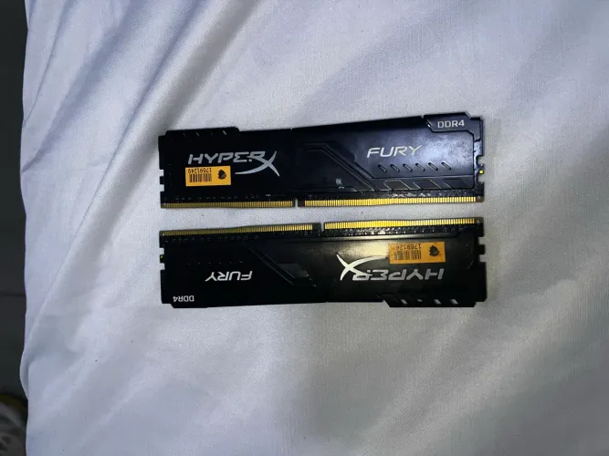 Memória Kingston Fury Beast 16gb (2x8gb) Ddr4 2666mz
