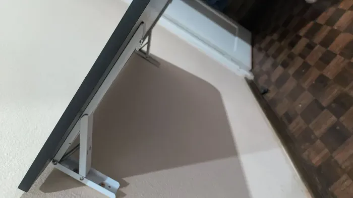 Mesa dobrável de parede retrátil 